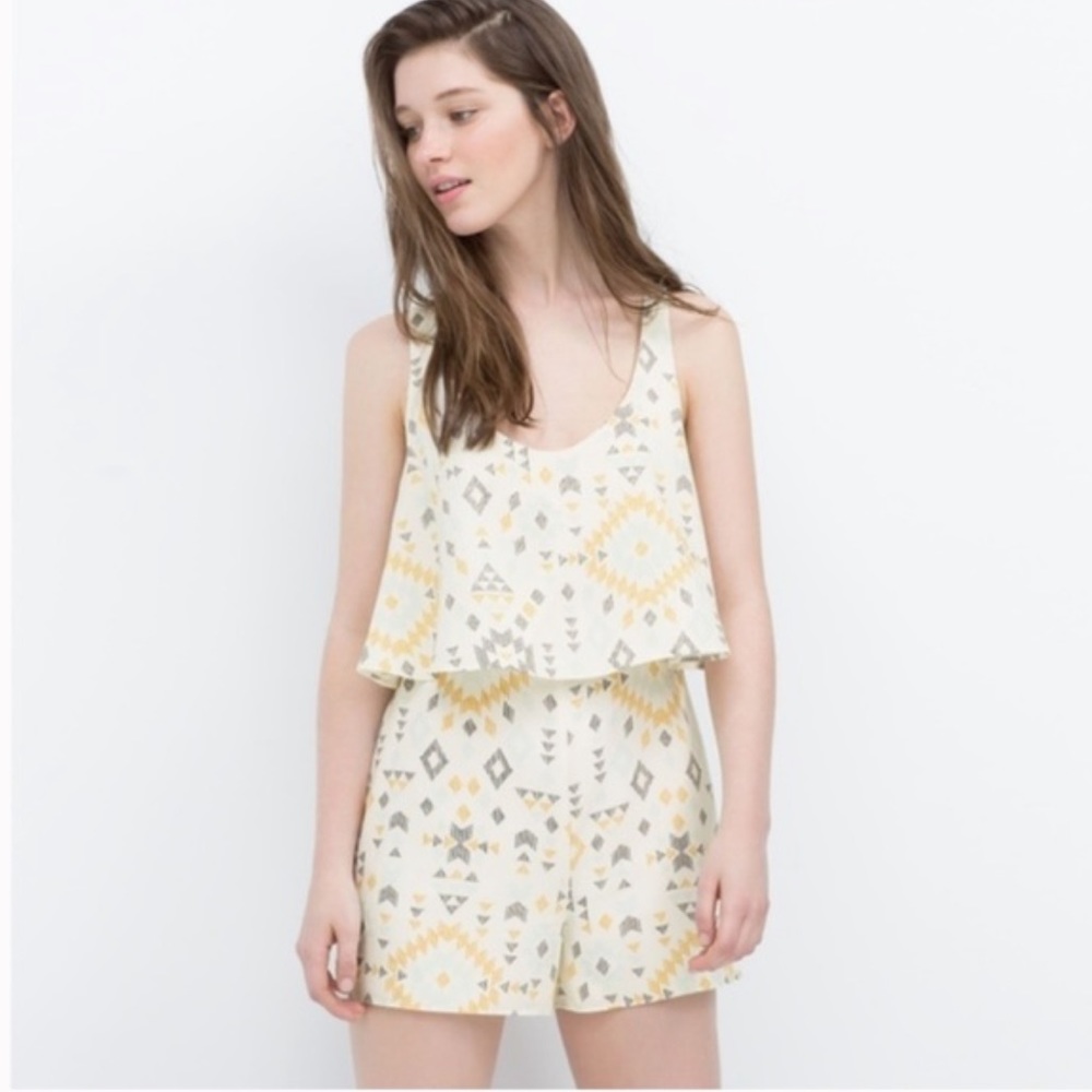 NWOT Trafaluc by Zara Romper Size S